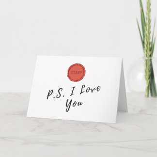 Speciale Kaart - PS I Love You