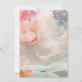 Speciale kaart Tribute voor Mom-Flat Holiday Kaart (Achterkant)