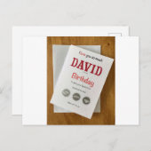 Speciale kaart voor je vriend (Voorkant / Achterkant)