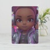 Speciale kaart voor pretiener muziekfan (Staand voorkant)