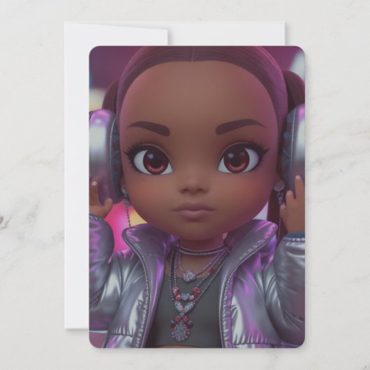 Speciale kaart voor pretiener muziekfan (Voorkant)