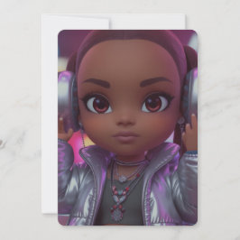 Speciale kaart voor pretiener muziekfan