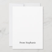 SPECIALE KAART VOOR SPECIALE BROEDDAG (Achterkant)