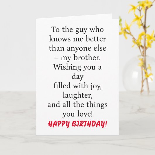 SPECIALE KAART VOOR SPECIALE BROEDDAG (Gele Bloem)