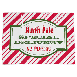 Speciale kerstcadeau voor Noordpool Groot Cadeauzakje