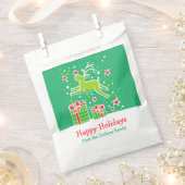 Speciale kerstcadeautassen voor kerstrendieren bedankzakje (Geknipt)