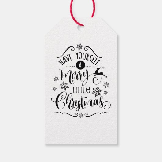 Speciale kerstExpress-levering Cadeaulabel (Achterkant)