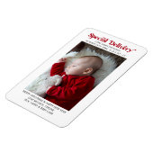 Speciale kerstfeestaankondiging voor levering magneet (Linkerzijde)