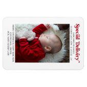 Speciale kerstfeestaankondiging voor levering magneet (Horizontaal)