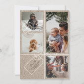 Speciale kerstfoto's voor levering Verzendpakket Feestdagenkaart (Voorkant)