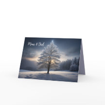 SPECIALE KERSTKAART VOOR MOM EN DAD