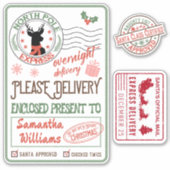 Speciale kerstkerstkerstkerstkerstkerstbestelling  sticker (Voorkant)