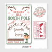 Speciale kerstkerstkerstkerstkerstkerstbestelling  sticker (Vel)