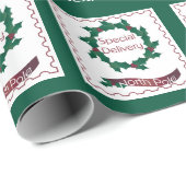 Speciale kerstkerstkerstkerstlevering cadeaupapier (Rol Hoek)
