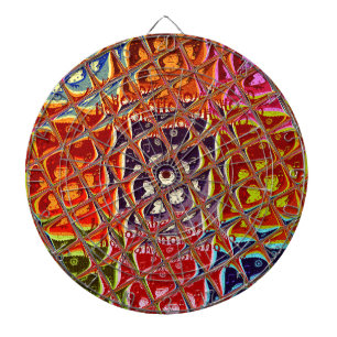 Speciale kerstkleuren Sneeuw Kerstman HoHoHo Pop A Dartbord