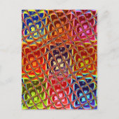 Speciale kerstkleuren Snow Santa HoHoho-Pop Ar Feestdagenkaart (Voorkant)