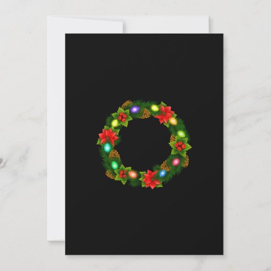  speciale kerstmis met Red Truck Kaart (Achterkant)