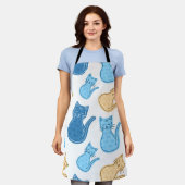 Speciale Keuken Chef Schorten Cat Design (Gedragen)