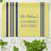 Speciale keukenhanddoeken in Franse stijl Stripe (Gevouwen)