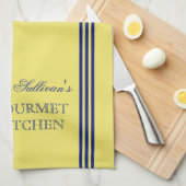 Speciale keukenhanddoeken in Franse stijl Stripe (Quarter Fold)