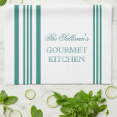 Speciale keukenhanddoeken in Franse stijl Stripe (Gevouwen)
