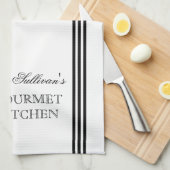 Speciale keukenhanddoeken in Franse stijl Stripe (Quarter Fold)