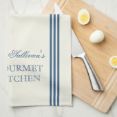 Speciale keukenhanddoeken in Franse stijl Stripe (Quarter Fold)