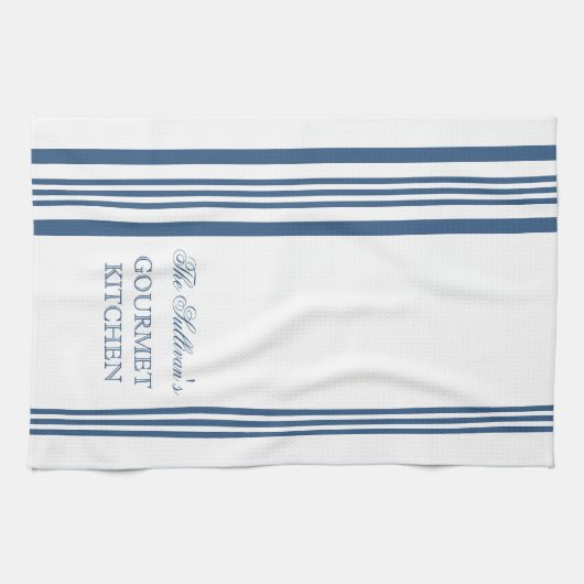 Speciale keukenhanddoeken in Franse stijl Stripe (Horizontaal)