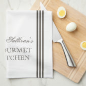 Speciale keukenhanddoeken in Franse stijl Stripe (Quarter Fold)