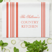 Speciale keukenhanddoeken in Franse stijl Stripe (Gevouwen)