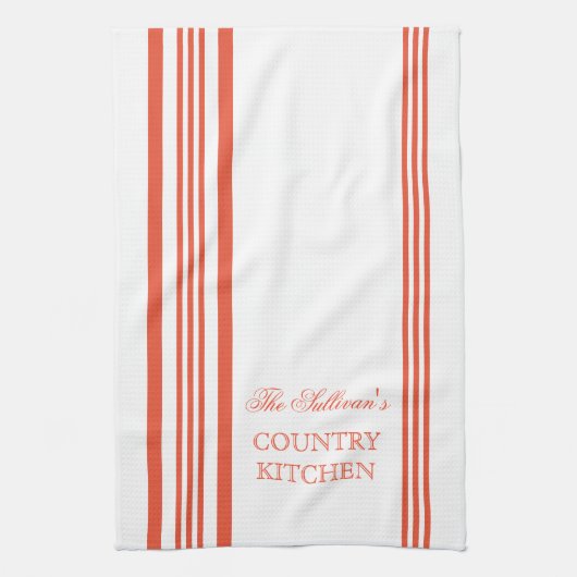 Speciale keukenhanddoeken in Franse stijl Stripe (Verticaal)