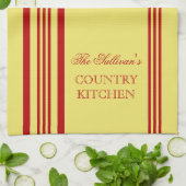 Speciale keukenhanddoeken in Franse stijl Stripe (Gevouwen)