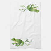 Speciale kikker - keukenhanddoek (Verticaal)