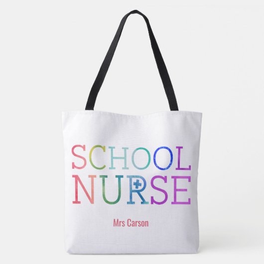  speciale kleding voor schoolverpleegsters tote bag (Achterkant)
