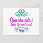 Speciale kleindochter briefkaart (Voorkant)