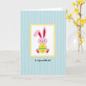 Speciale Kleine Meisjeskaart Kaart (Gele Bloem)