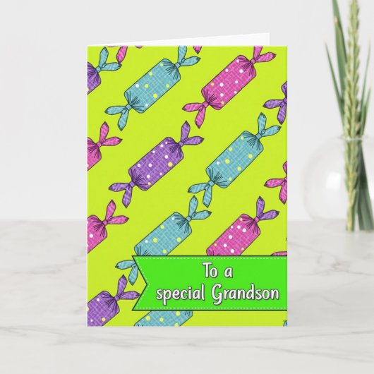 Speciale kleinzoon behandelkaart kaart (Voorkant)