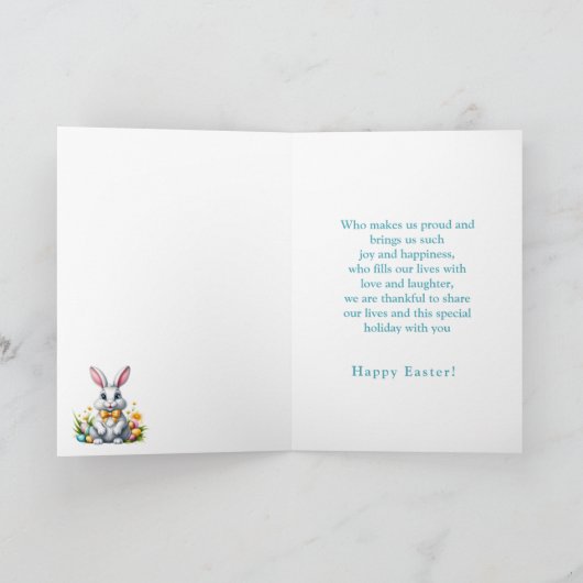 Speciale kleinzoon Paas Kaart (Binnen)