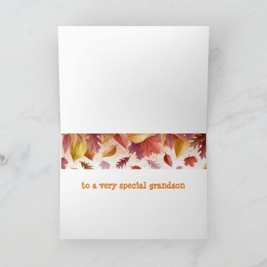 SPECIALE KLEINZOON VOOR HALLOWEENKAART KAART (Binnen)