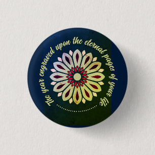 SPECIALE KLEURRIJKE MODERNE CADEAU DOCHTER ZUS MOE RONDE BUTTON 3,2 CM