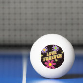 SPECIALE KLEURRIJKE MODERNE CADEAU DOCHTER ZUSTER PINGPONGBAL (Net)