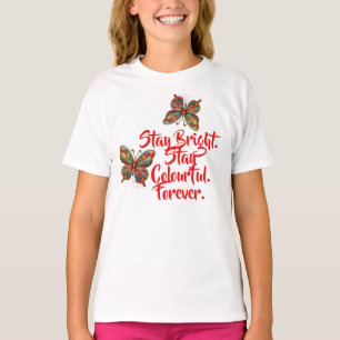 SPECIALE KLEURRIJKE MODERNE CADEAU DOCHTER ZUSTER  T-SHIRT