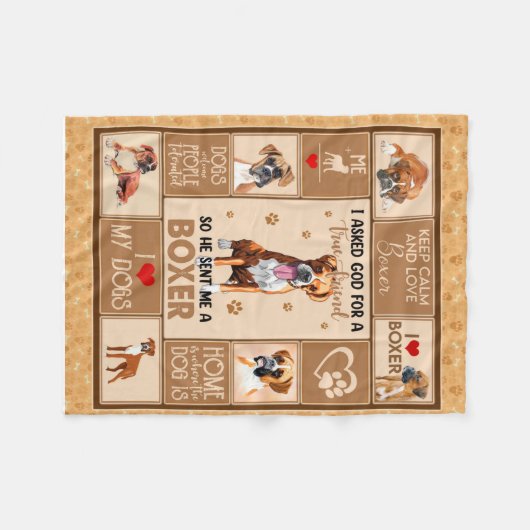 Speciale knuppels, Hondenliefhebber cadeau Fleece Deken (Voorkant (Horizontaal))