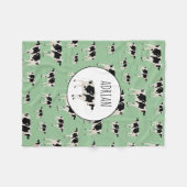 Speciale Koe Boerderij dierpatronen Fleece Deken (Voorkant (Horizontaal))