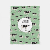 Speciale Koe Boerderij dierpatronen Fleece Deken (Voorkant)