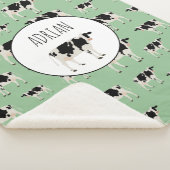 Speciale Koe Boerderij dierpatronen Sherpa Deken (3/4)