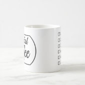 Speciale koffie koffiemok (Center)