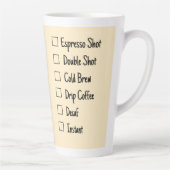 Speciale koffie latte mok (Rechts)