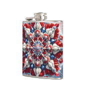 Speciale kolf met Noorwegen Kleuren Design Heupfles (Links)