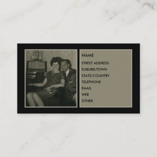 SPECIALE KOPELPROFIELKAART+ VISITEKAARTJE (Voorkant)